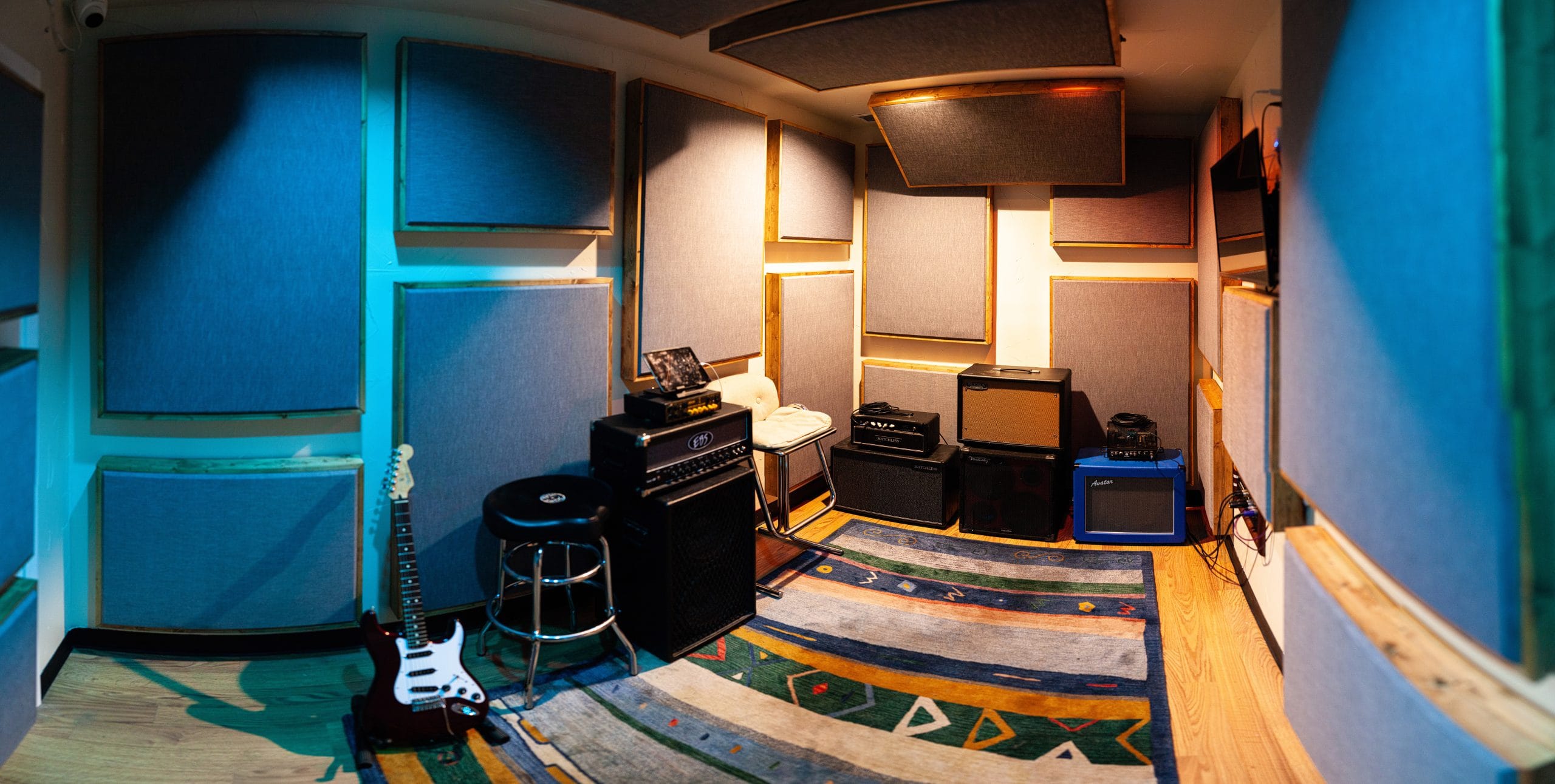Iso room for overdubs
